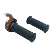 AQGT 1 Pair Non-slip Two-stroke Throttle Handlebars Easy Installation Safe Motorcycle Accelerator Hand Grip Motorcycle Accessories